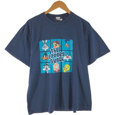 古着 00年代 フルーツオブザルーム FRUIT OF THE LOOM LOONEY TUNES ルーニーテューンズ キャラクタープリントTシャツ メンズL相当/eaa564248