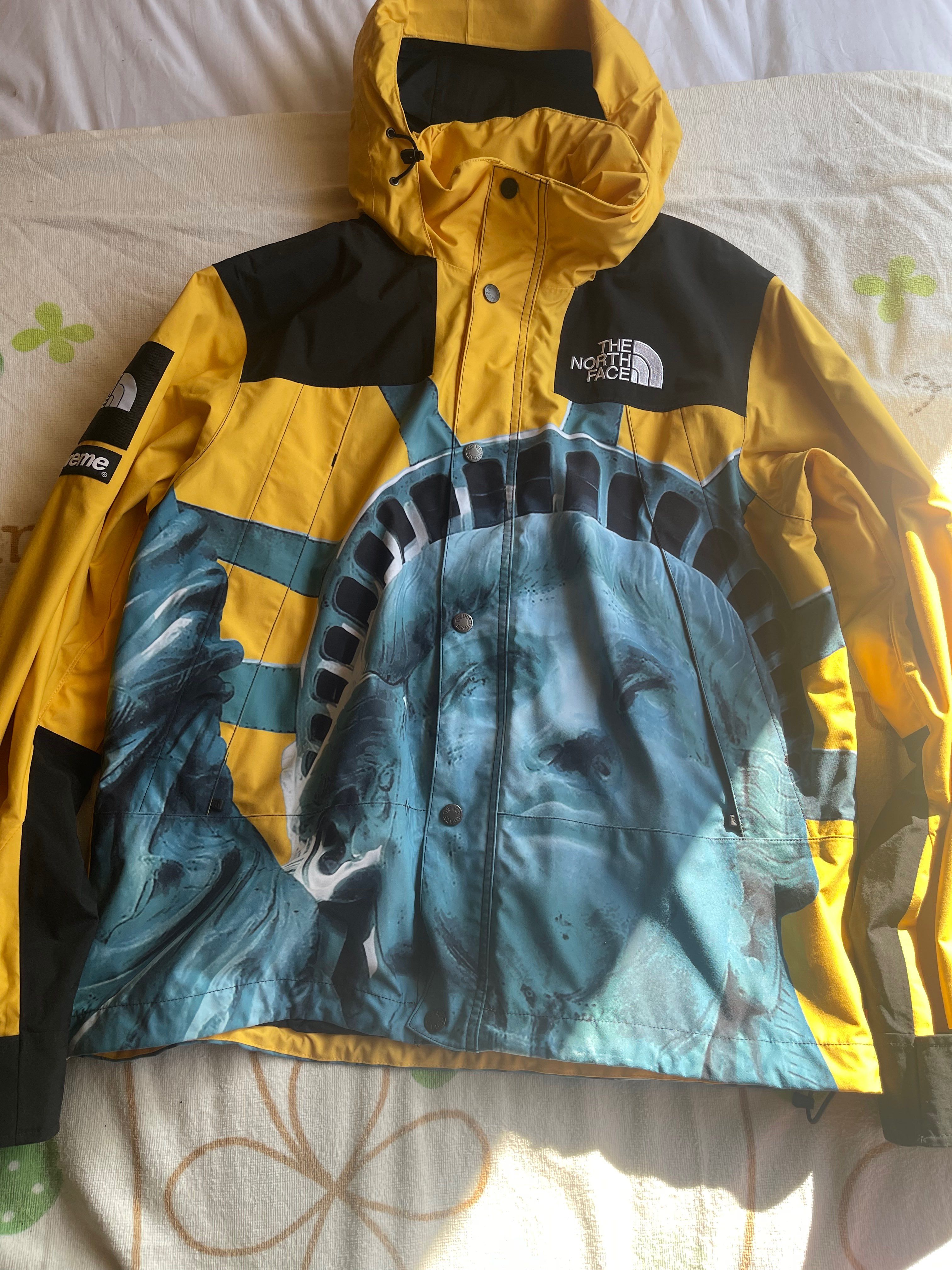 Supreme x The North Face Statue of Liberty Mountain Jacket "Yellow"