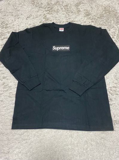 Supreme Box Logo L/S Tee "Black"