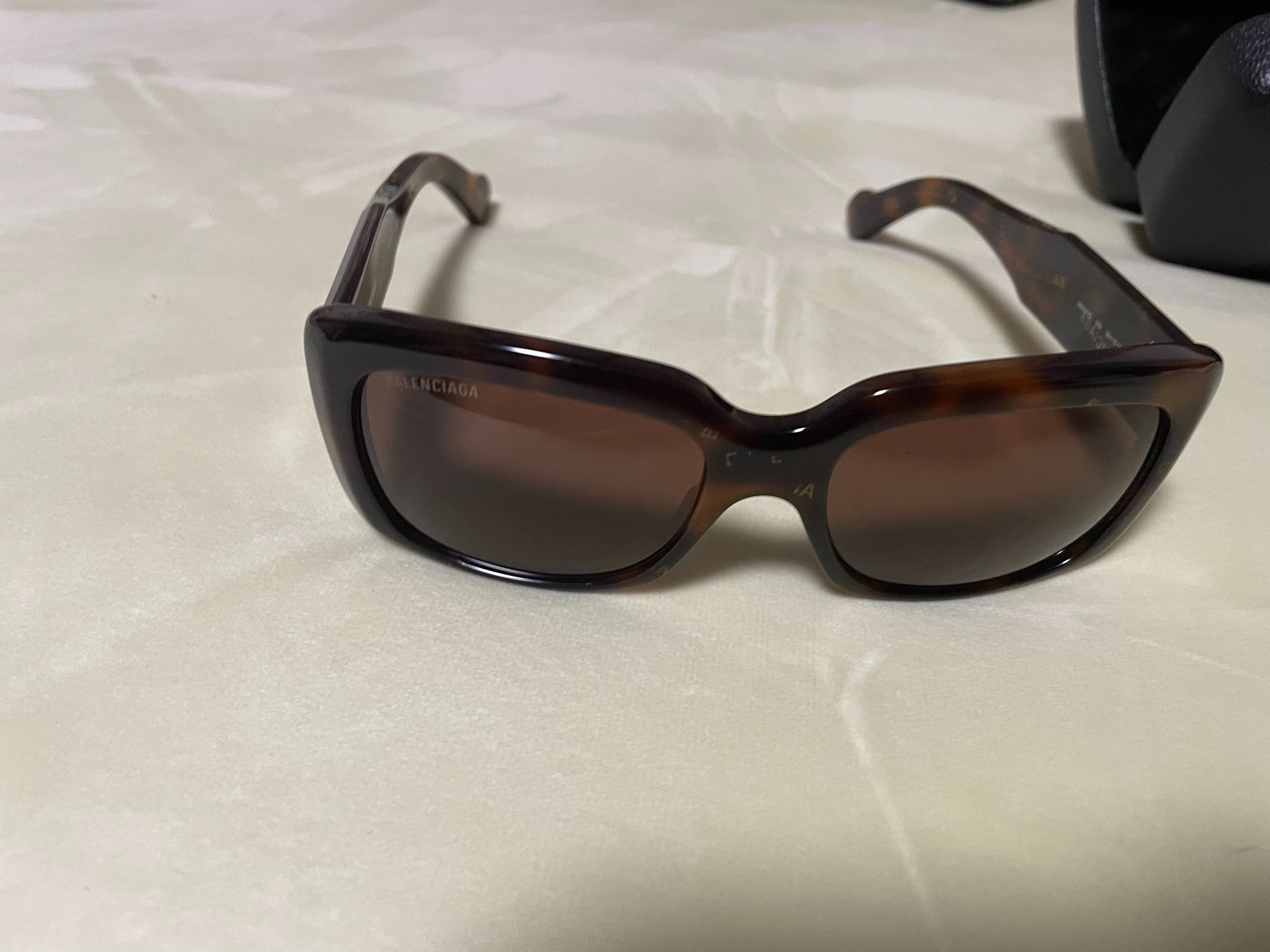 ロゴ スクエア サングラス