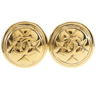 シャネル ココマーク マトラッセ ヴィンテージ レディースイヤリング