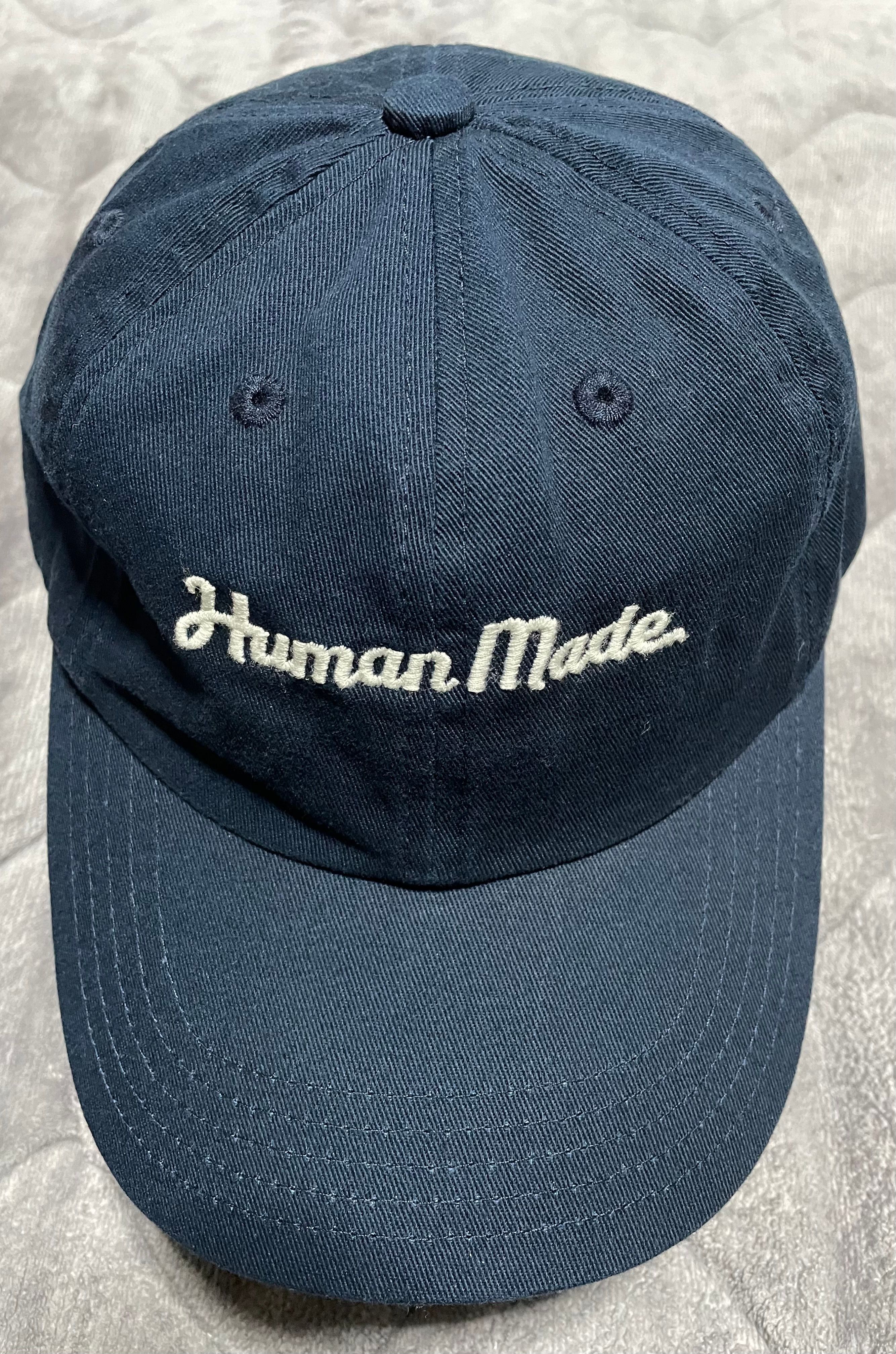 HUMAN MADE 6 PANEL TWILL CAP #3 "Navy"