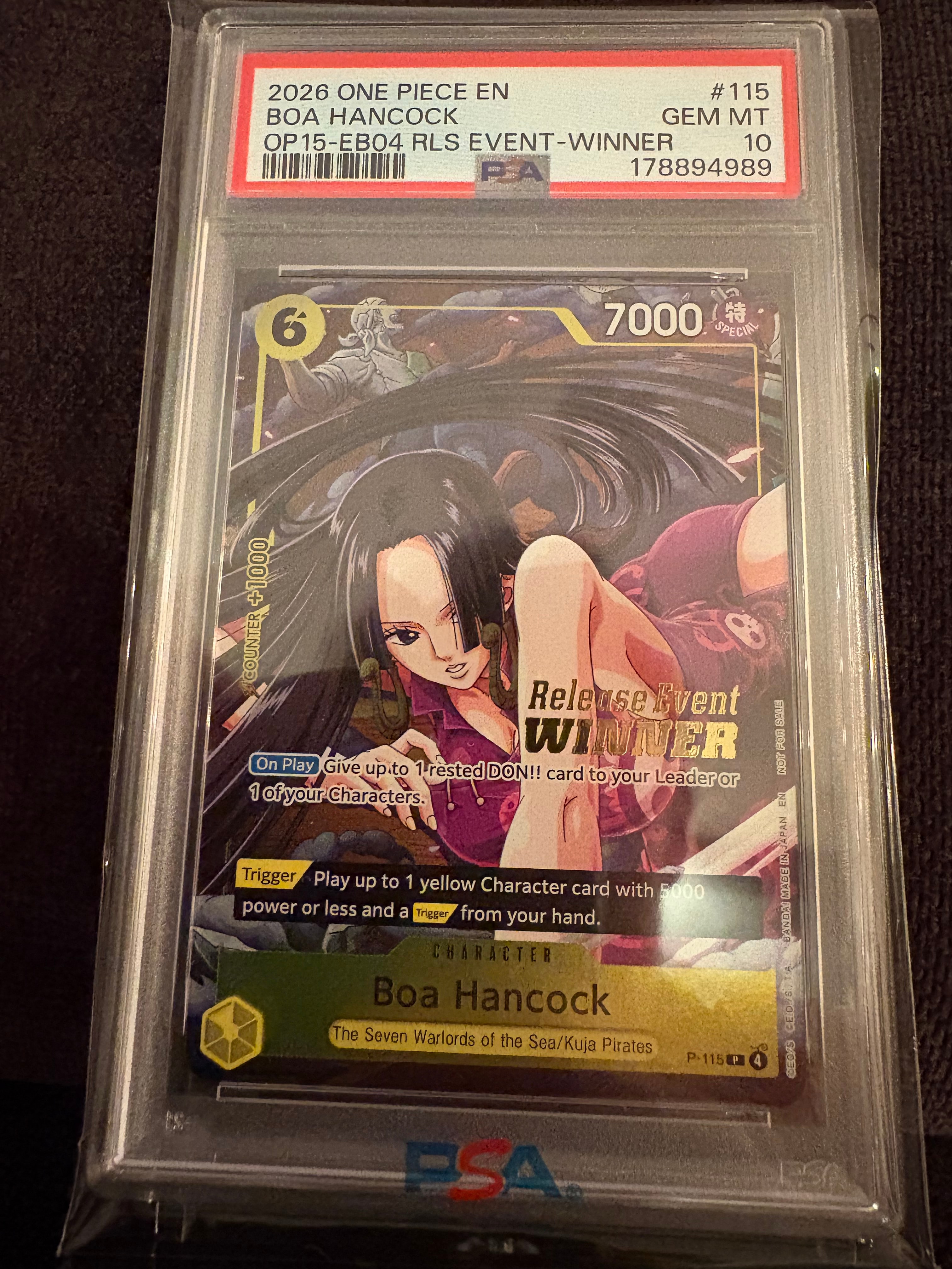 ボア・ハンコック P :優勝記念品 [P-115]【英語版】(プロモーションカード「OP15-EB04 リリースイベント」)