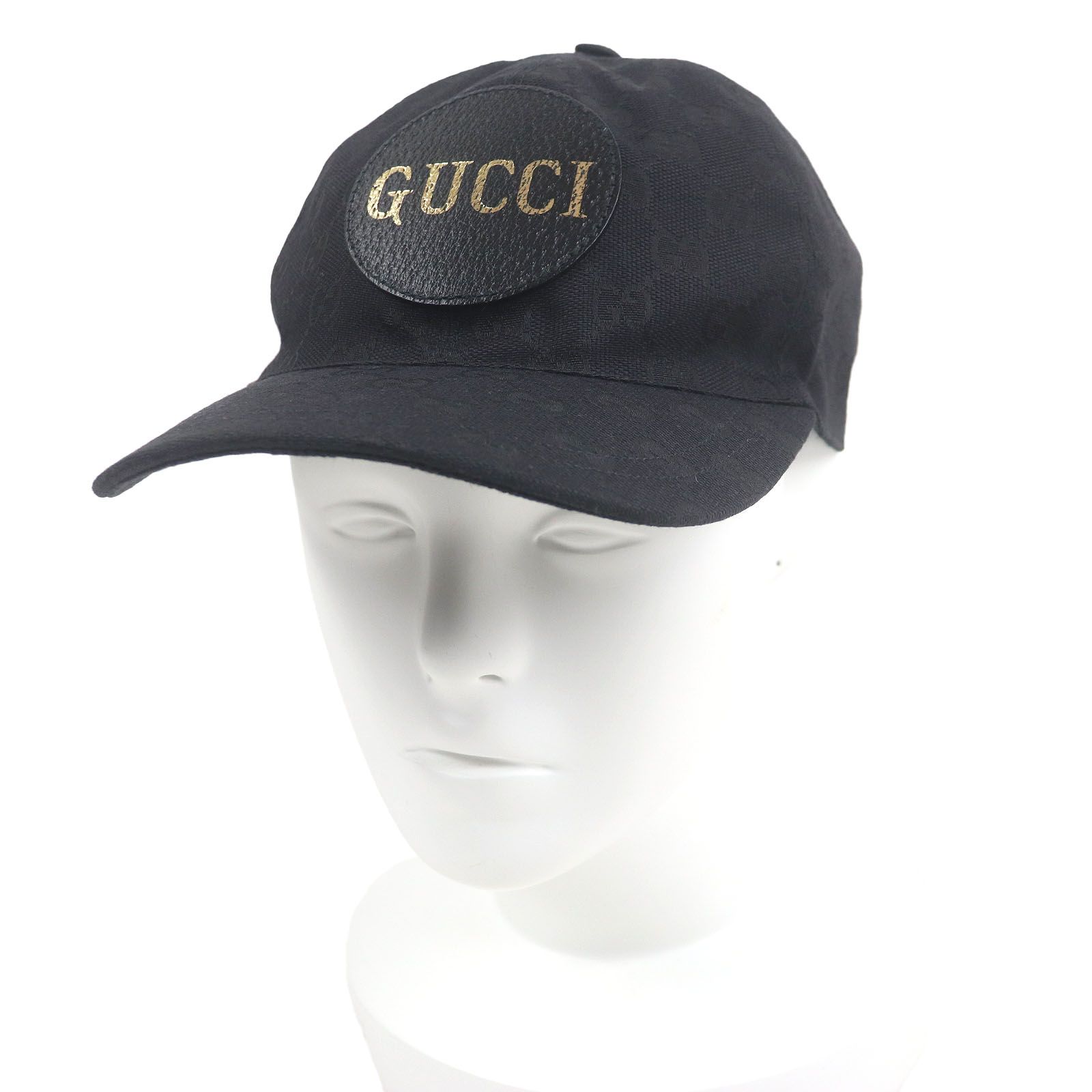 グッチ ベースボールキャップ ブラック メンズ 576253