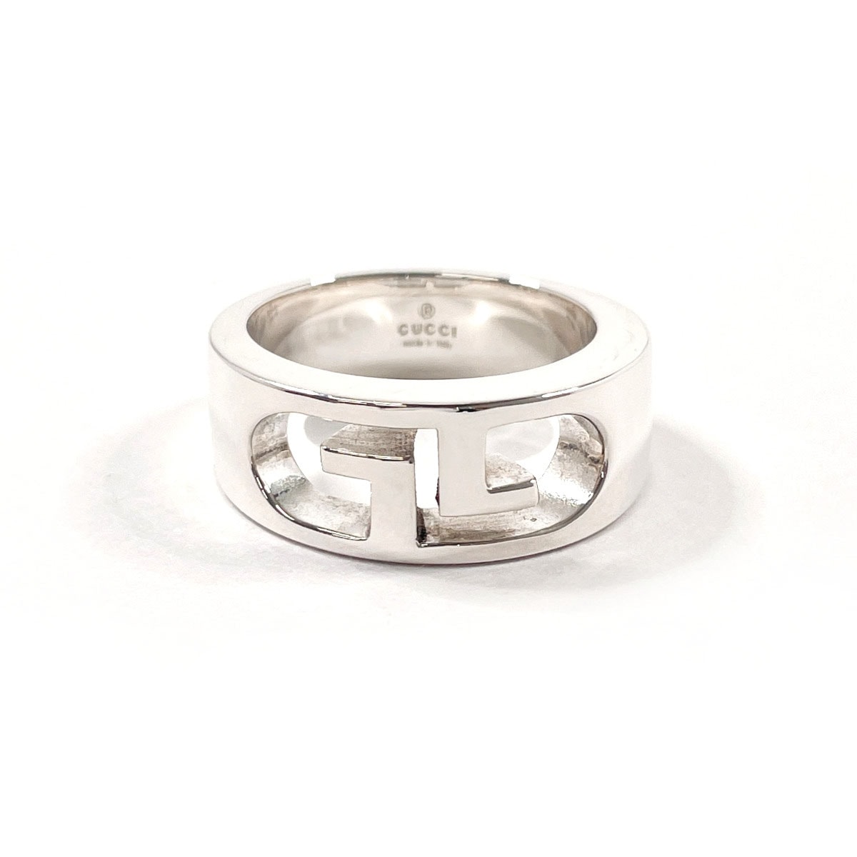グッチ リング・指輪 ダブルG ロゴ   シルバー