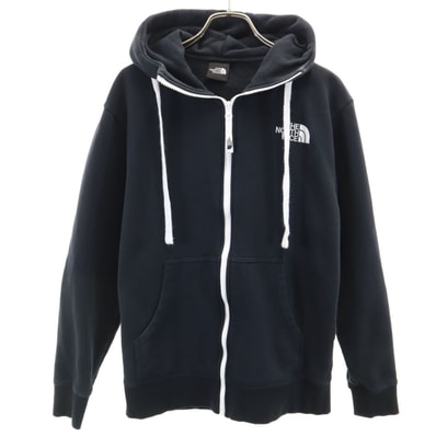 THE NORTH FACE ノースフェイス 長袖 リアビュー スウェット ジップパーカー S ブラック NT12340 アウトドア 裏起毛