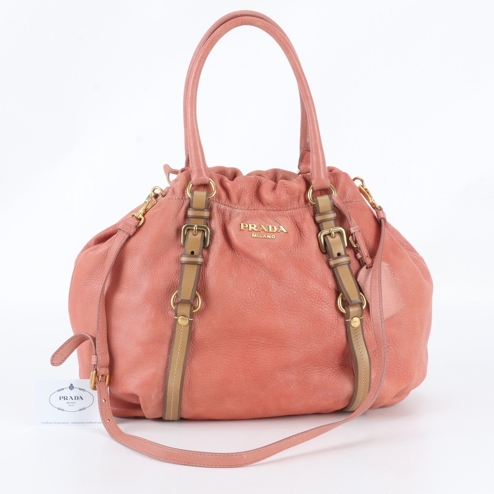 ■美品 プラダBN1772 ショルダーバッグ レザー
