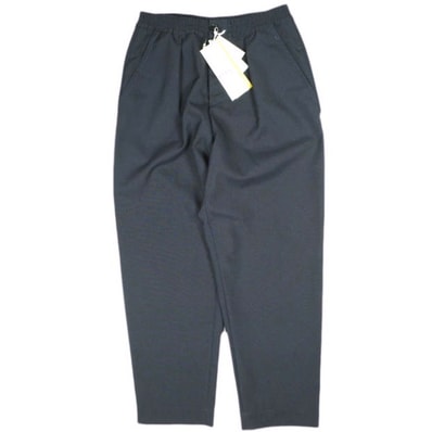 MARNI マルニ 23SS Wool Tropical 1-Pleat Trousers ウールトロピカル1プリーツテーパードパンツ PAMA0317U2 TW839 40 NAVY(00B99) 定価97,900円 イージー ボトムス g25778
