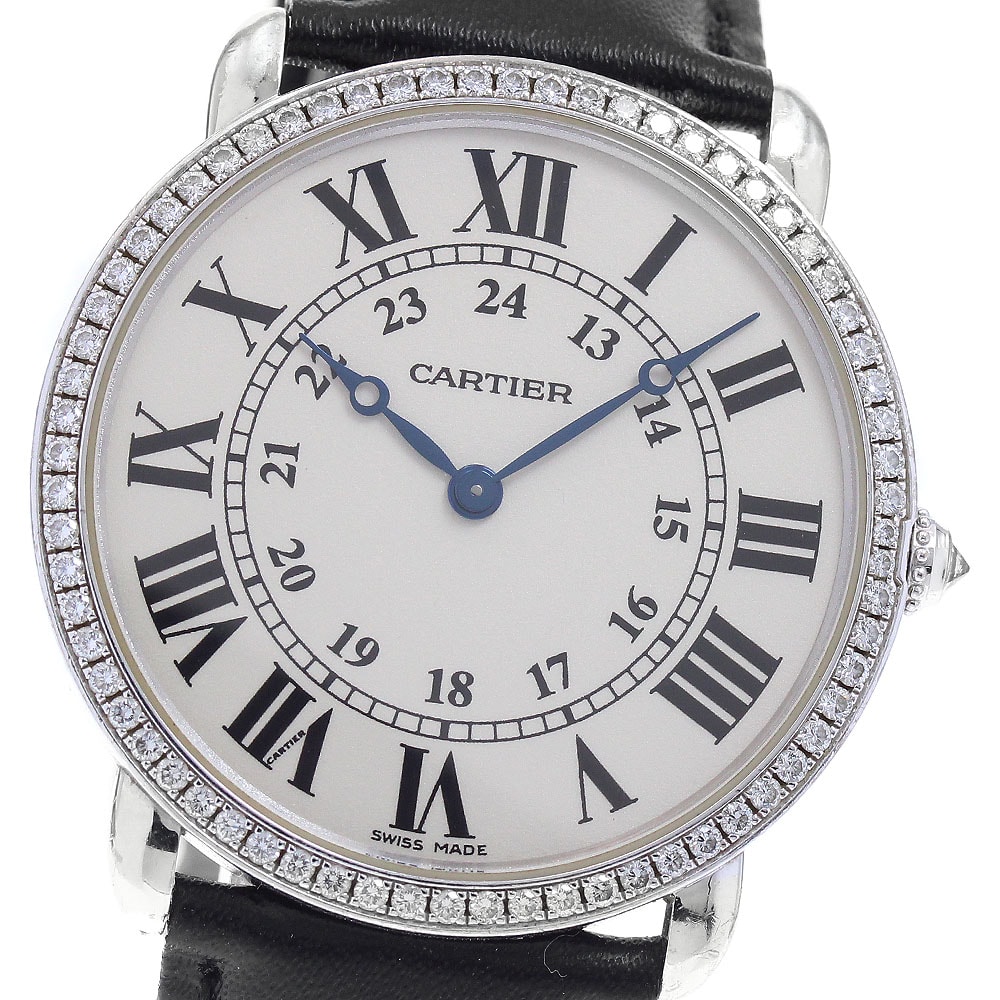 カルティエ ロンド ルイ WR000551 メンズ 【中古】