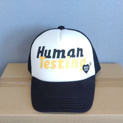 HUMAN MADE A$AP Rocky HUMAN TESTING MESH CAP "Black White"