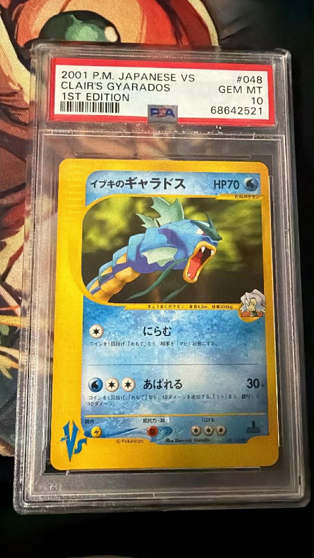 イブキのギャラドス ● :1ED [VS 048/141](ハーフデッキ「リーダーズポケモン 水炎・草雷・闘超&劇場限定版」)