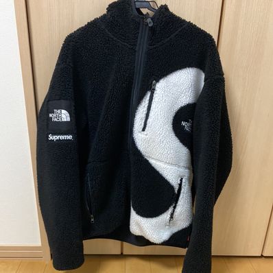 Supreme x The North Face S Logo Hooded Fleece Jacket "Black"