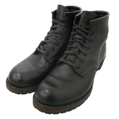 RED WING レッドウィング 9014 Beckman 6inch Boots ベックマン ワーク ブーツ ブラック系 26cm【中古】