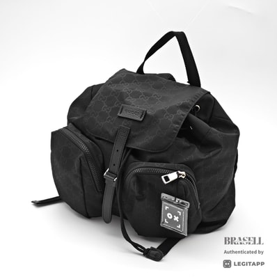 PRADA プラダ GG シマ ライト GG シマ GG シマ ライト 406361 213048 リュック・デイパック Nylon Black レディース
