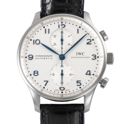 IWC ポルトギーゼ クロノグラフ IW371446 ステンレススチール【中古】