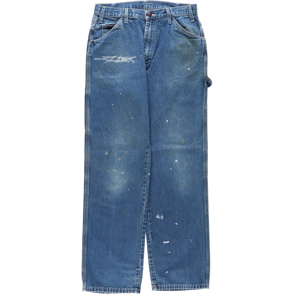 古着 ディッキーズ Dickies ペイント デニムペインターパンツ メンズw30相当/eaa682594