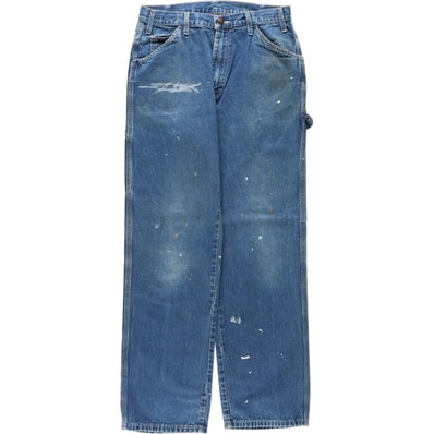 古着 ディッキーズ Dickies ペイント デニムペインターパンツ メンズw30相当/eaa682594