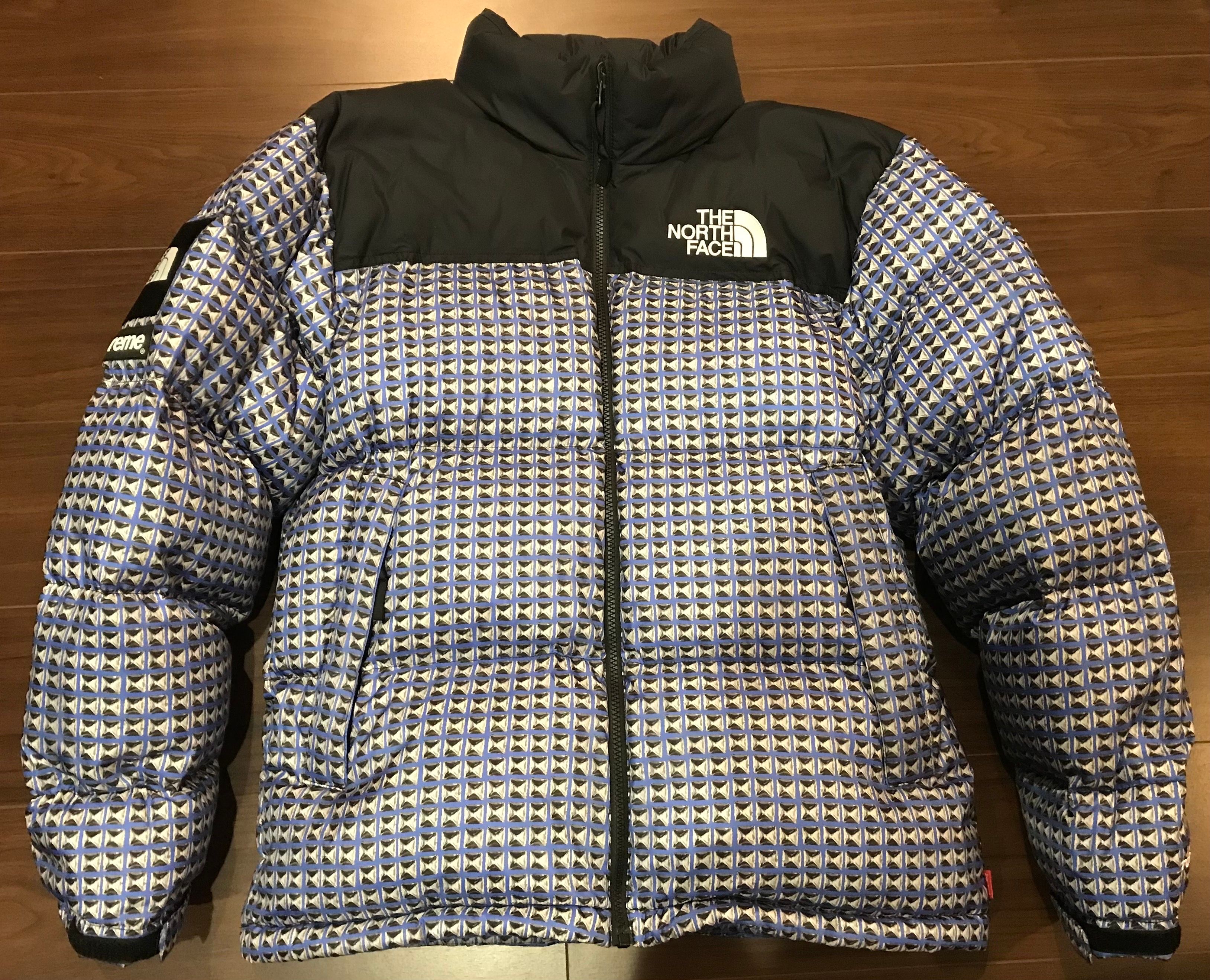 Supreme x The North Face Studded Nuptse Jacket "Royal"