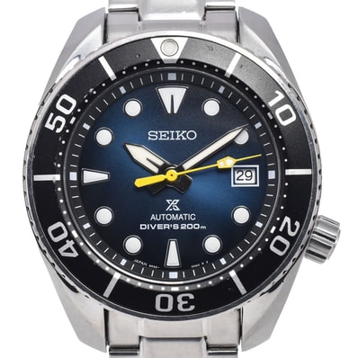 セイコー SEIKO SBDC099/6R35-00M0 プロスペックス ダイバースキューバ デイト ブルー 自動巻き メンズ 箱・保証書付き 腕時計 K#148092