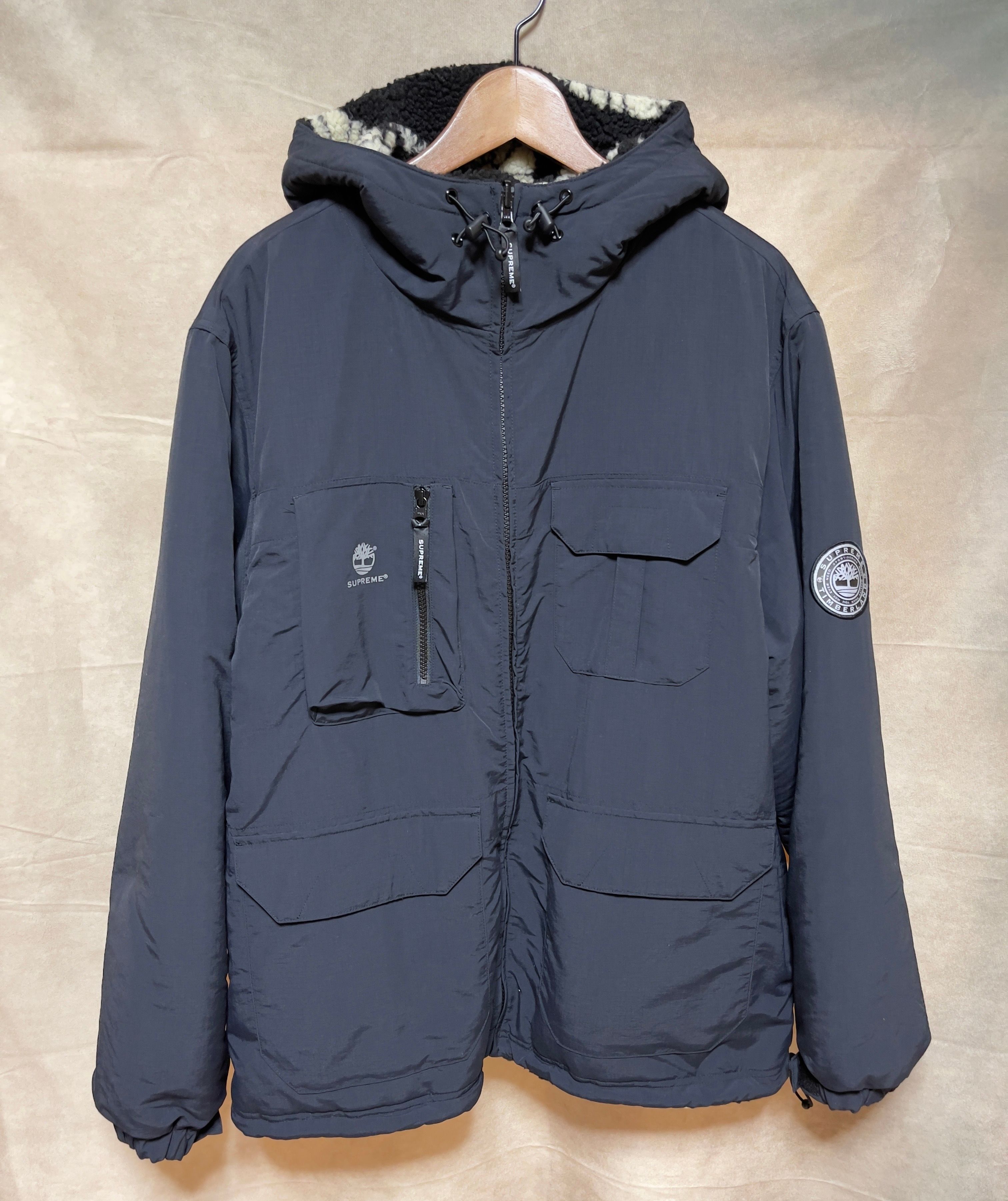 Supreme Timberland Reversible Ripstop Jacket "Black"