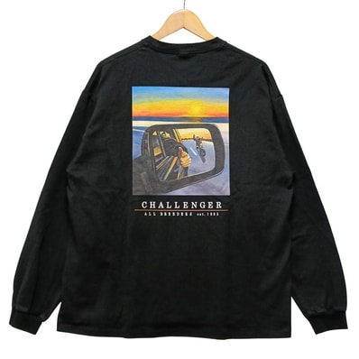 CHALLENGER チャレンジャー L/S SUNSET DRIVE TEE プリント 長袖Tシャツ 55346