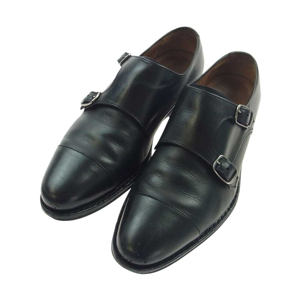 JALAN SRIWIJAYA ジャランスリウァヤ その他靴 98374 ダブルモンク ストラップ シューズ ブラック系 5【中古】