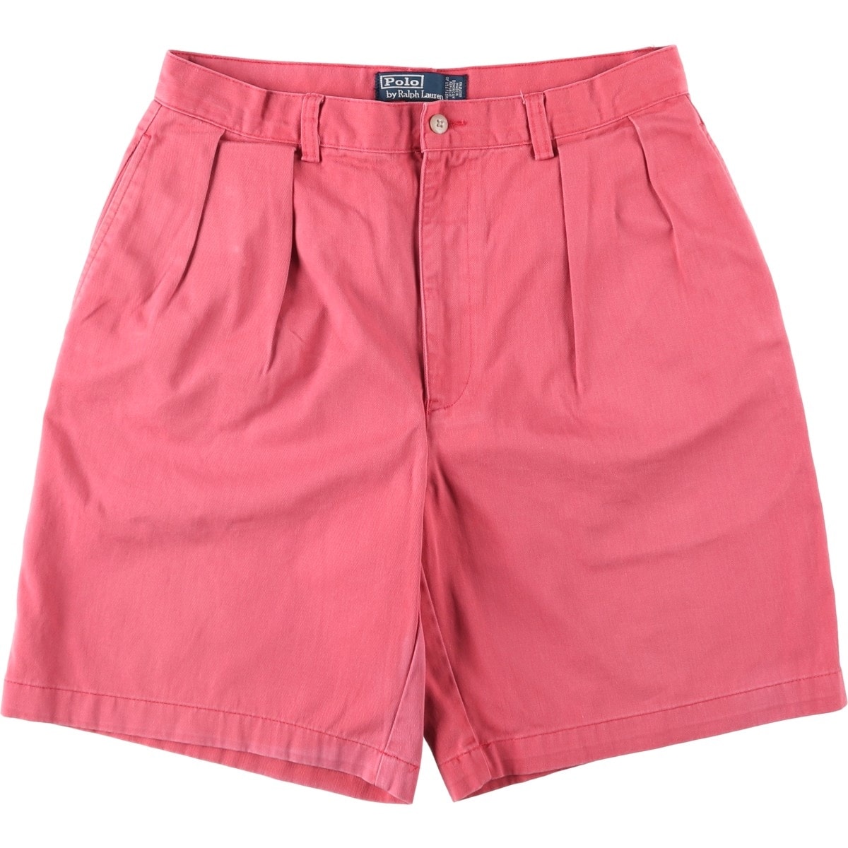 古着 ラルフローレン Ralph Lauren POLO by Ralph Lauren TYLER SHORT ツータック チノショーツ ショートパンツ メンズw32相当/eaa661837