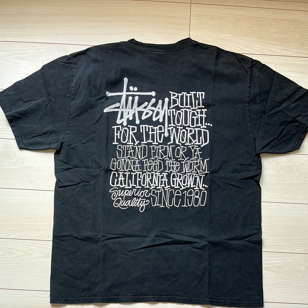 Stussy California Grown Tee Pigment Dyed "Black"
