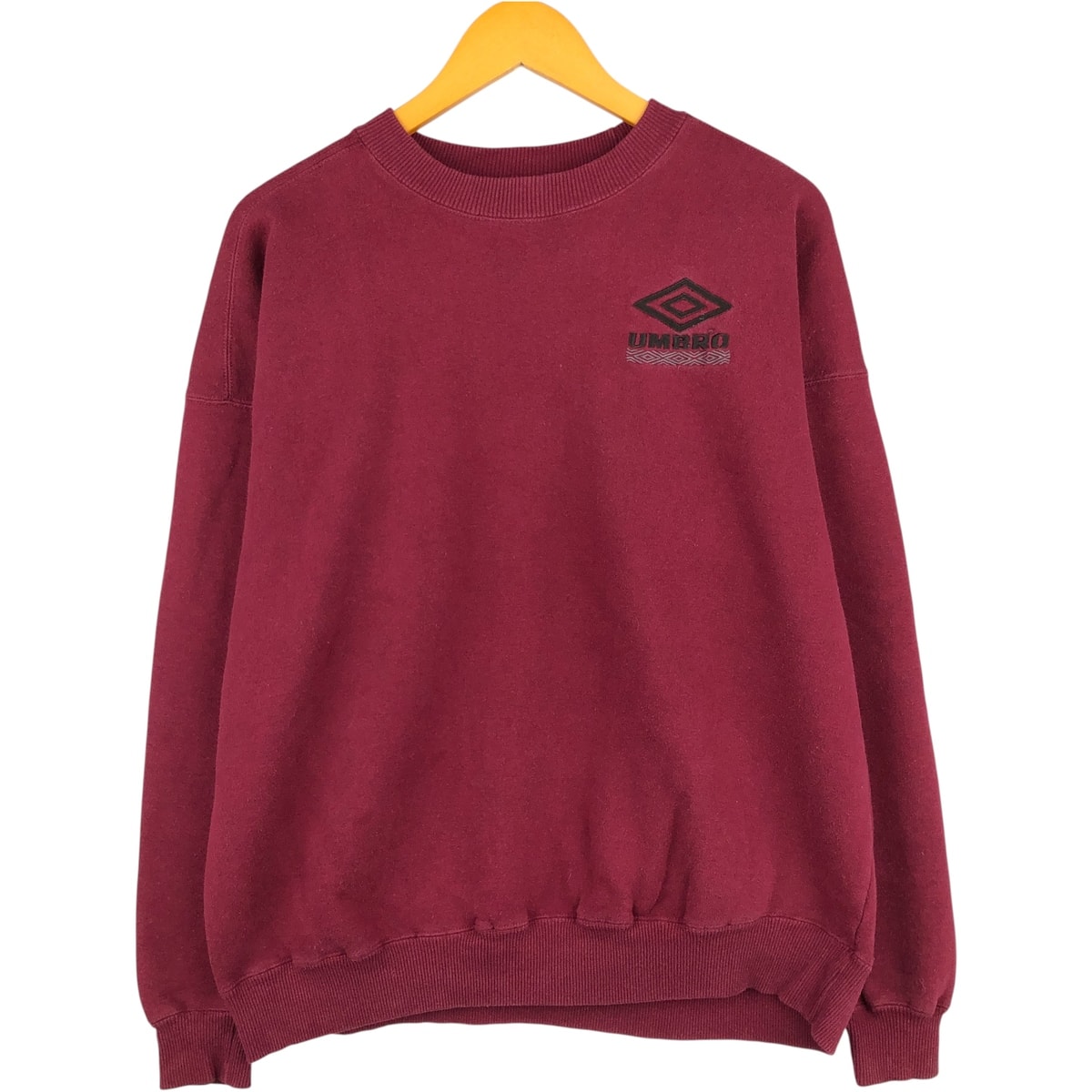 古着 90年代 アンブロ UMBRO ロゴスウェットシャツ トレーナー メンズL相当/eaa599223