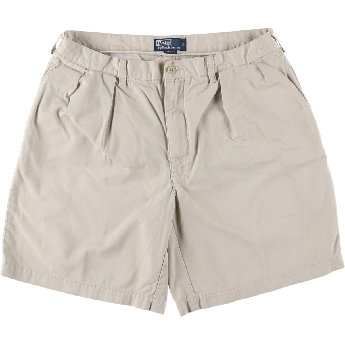 古着 ラルフローレン Ralph Lauren POLO by Ralph Lauren TYLER SHORT ツータック チノショーツ ショートパンツ メンズw36相当/eaa573907