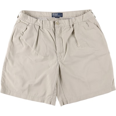 古着 ラルフローレン Ralph Lauren POLO by Ralph Lauren TYLER SHORT ツータック チノショーツ ショートパンツ メンズw36相当/eaa573907