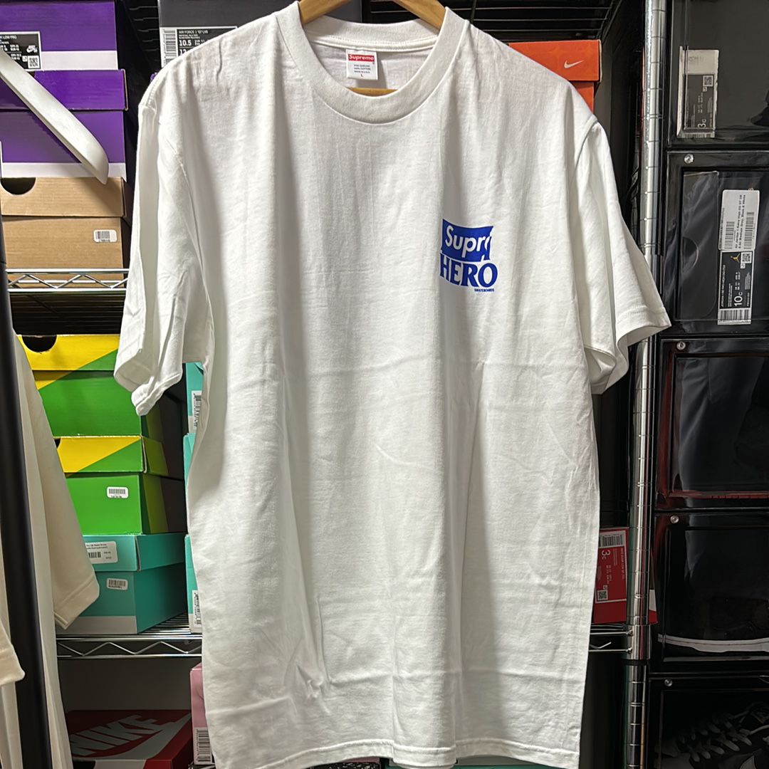 Supreme / ANTIHERO Dog Tee "White"