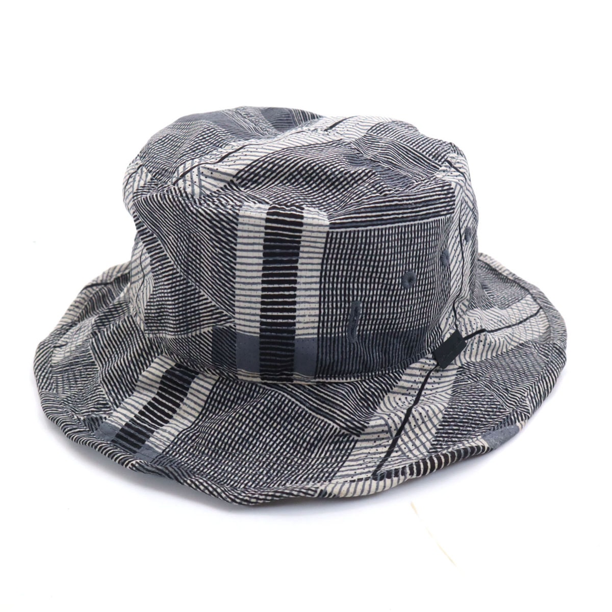 snowpeak スノーピーク 総柄 バケット ハット グレー 帽子 アウトドア UG-827