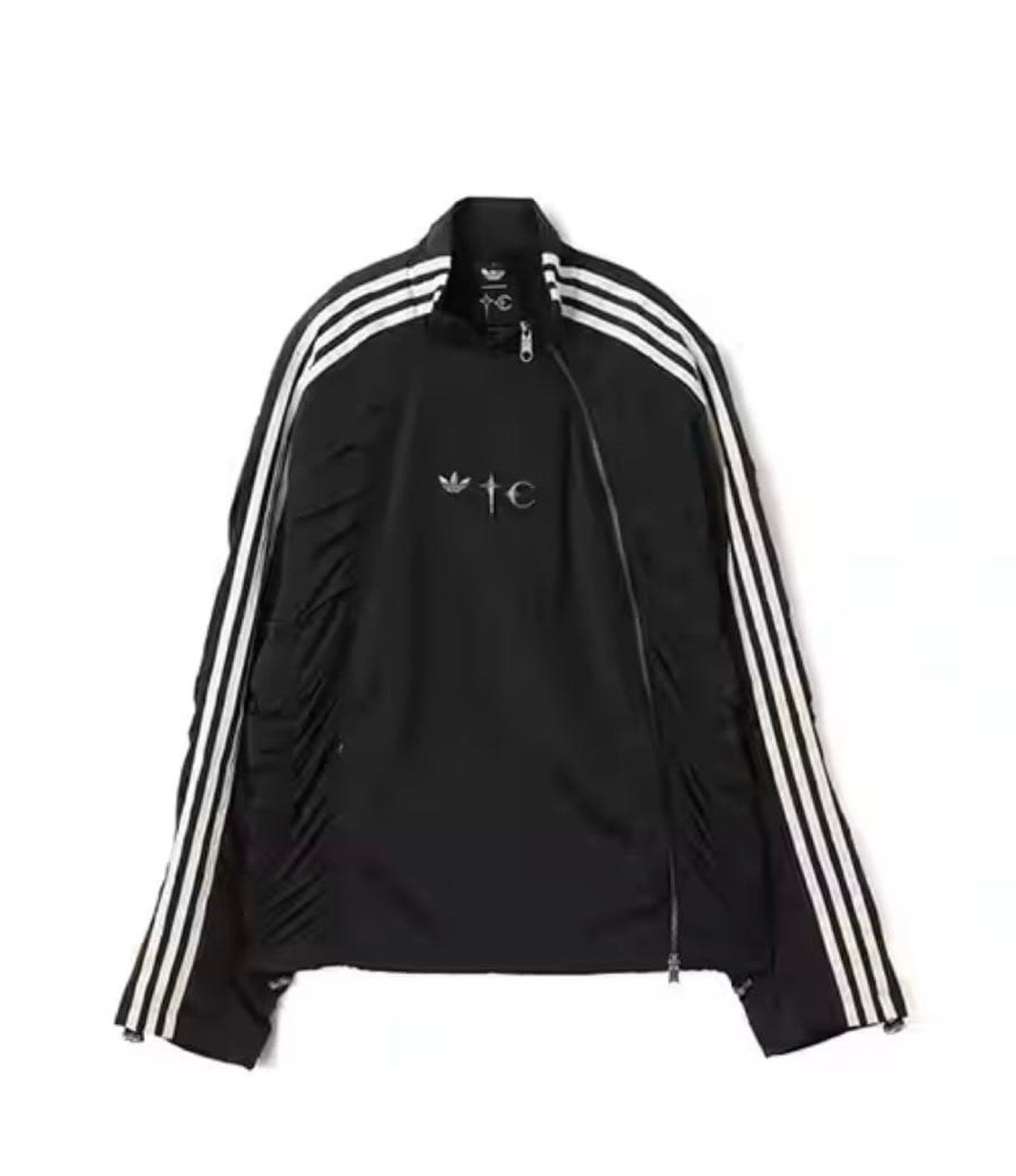 adidas x Thug Club Woven Track Top "Black/Silver Metallic"