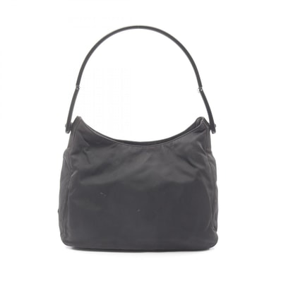 プラダ PRADA プラハンドル ショルダーバッグ バッグ ナイロン レディース ブラック系 【中古】