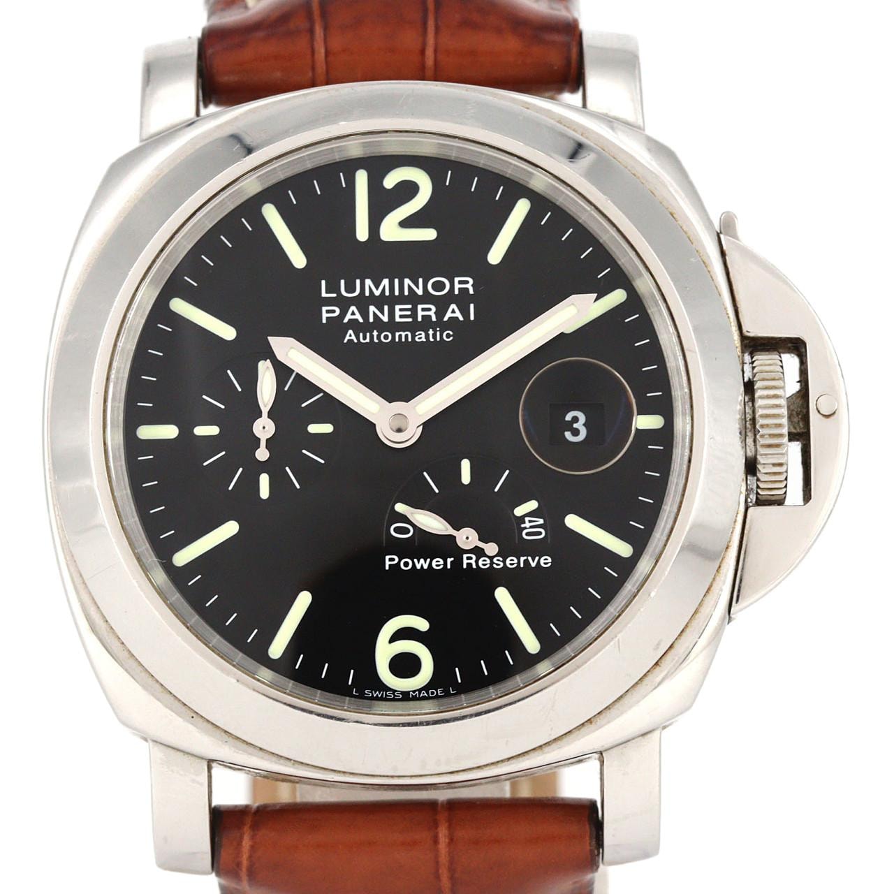 【ノーメンテナンス還元価格】パネライ ルミノールパワーリザーブ PAM00090 SS 自動巻
