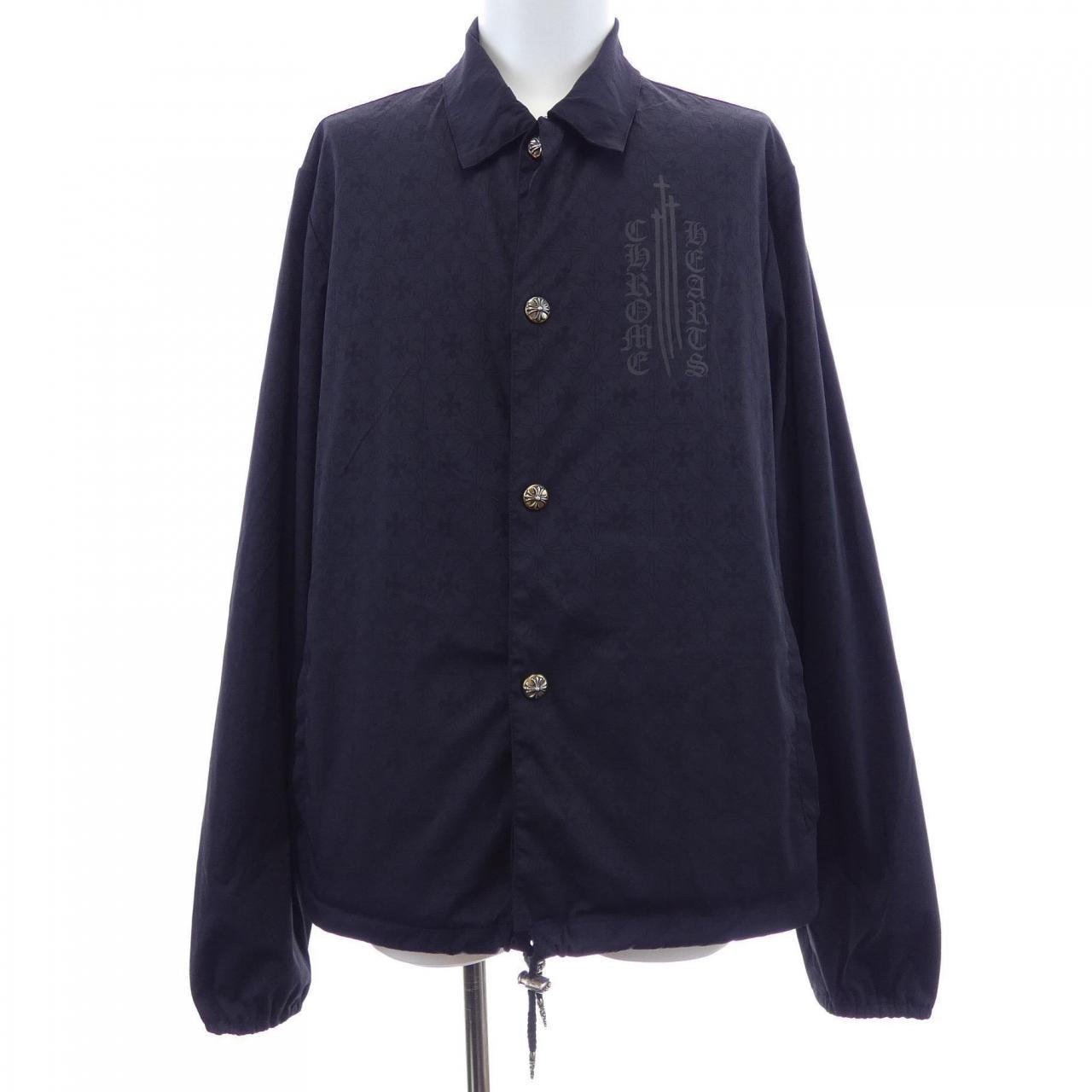 クロムハーツ CHROME HEARTS HOLLYWOOD CHクロス 2225-304-6553 ブルゾン C (やや傷や汚れあり)】クロムハーツ CHROME HEARTS HOLLYWOOD CH