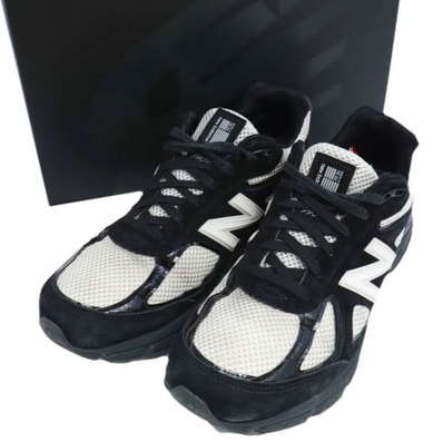 NEW BALANCE x JOE FRESHGOODS ニューバランス ジョーフレッシュグッズ 別注 アメリカ製 U990JS4 US9D(27cm) Black Outro Made In USA 990V4 スニーカー シューズ g28439