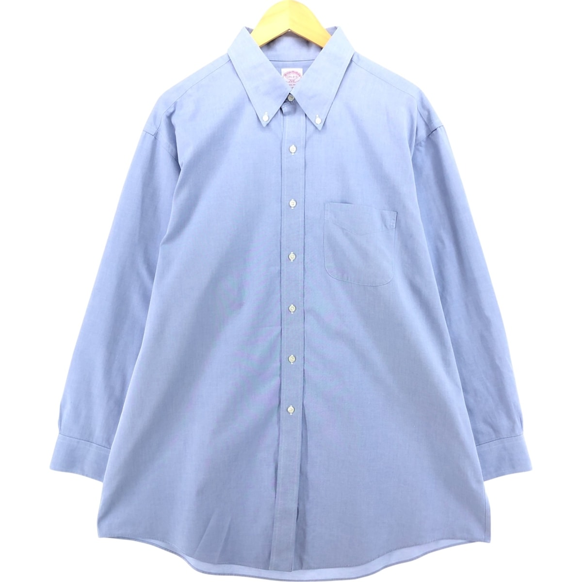 古着 ブルックスブラザーズ Brooks Brothers 346 長袖 ボタンダウンシャツ メンズXL相当/eaa539784