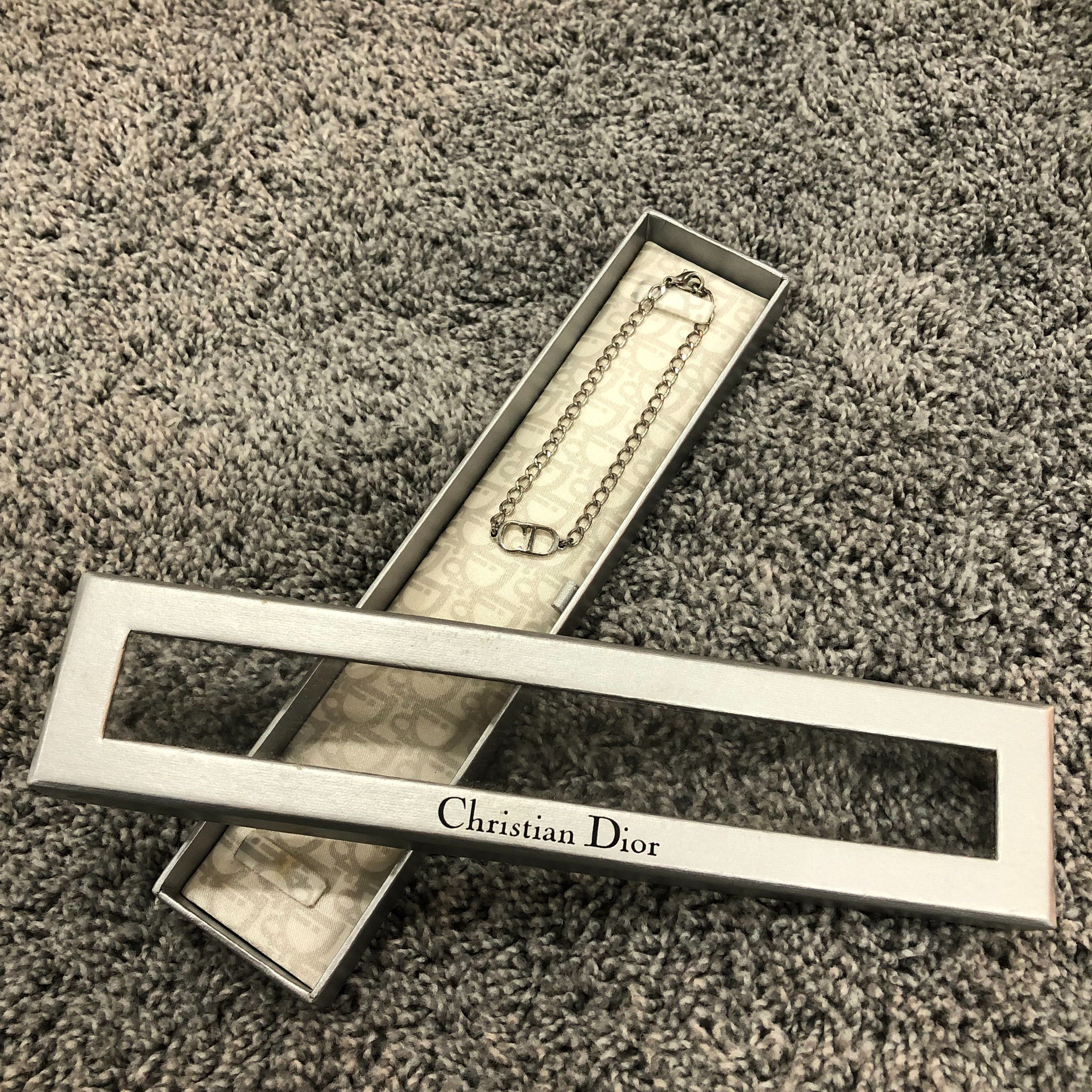 ディオール SVカラー ロゴブレス ブレスレット