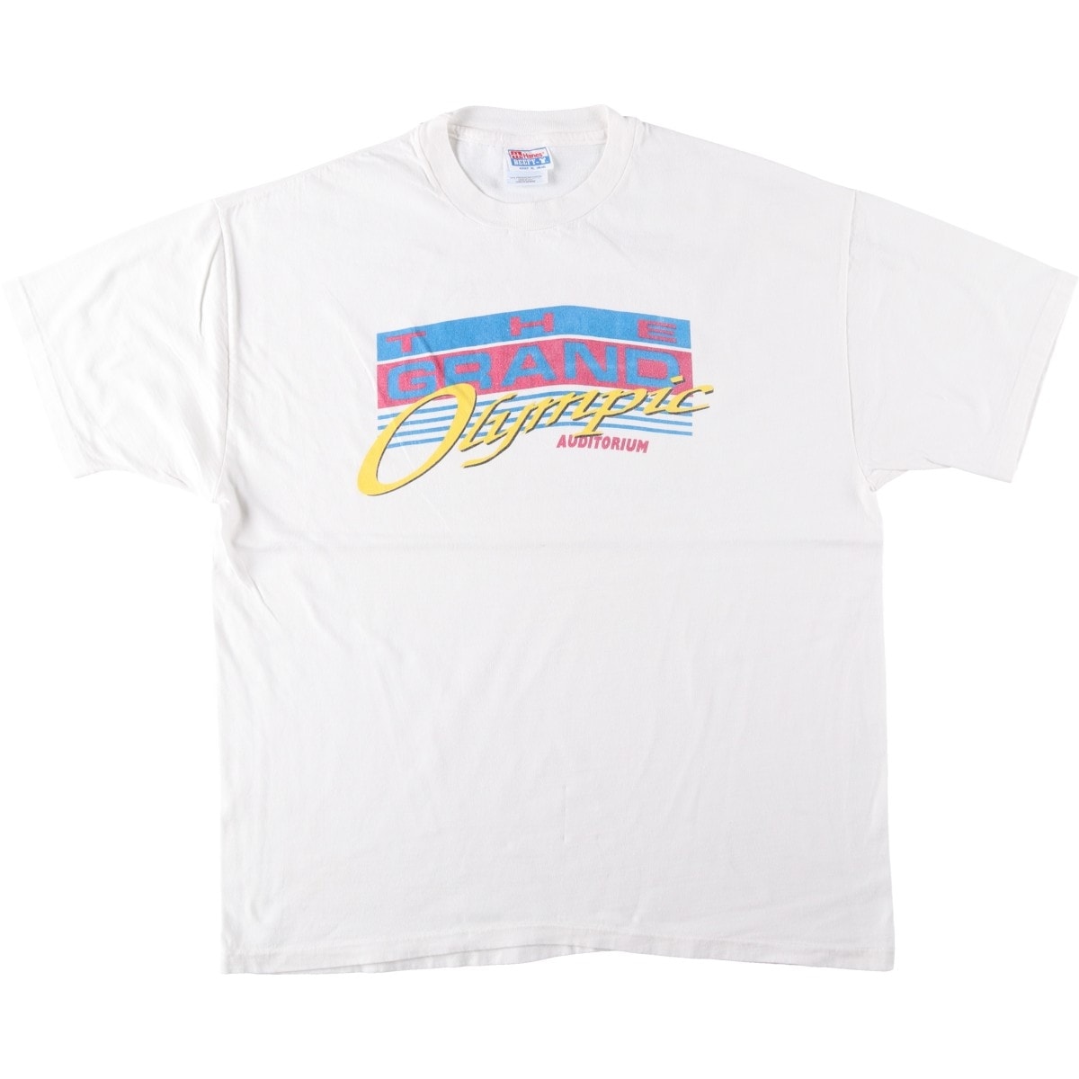 古着 90年代 ヘインズ Hanes BEEFY-T プリントTシャツ USA製 メンズXL相当 ヴィンテージ/eaa654837