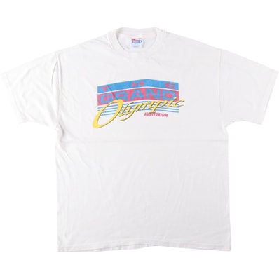 古着 90年代 ヘインズ Hanes BEEFY-T プリントTシャツ USA製 メンズXL相当 ヴィンテージ/eaa654837
