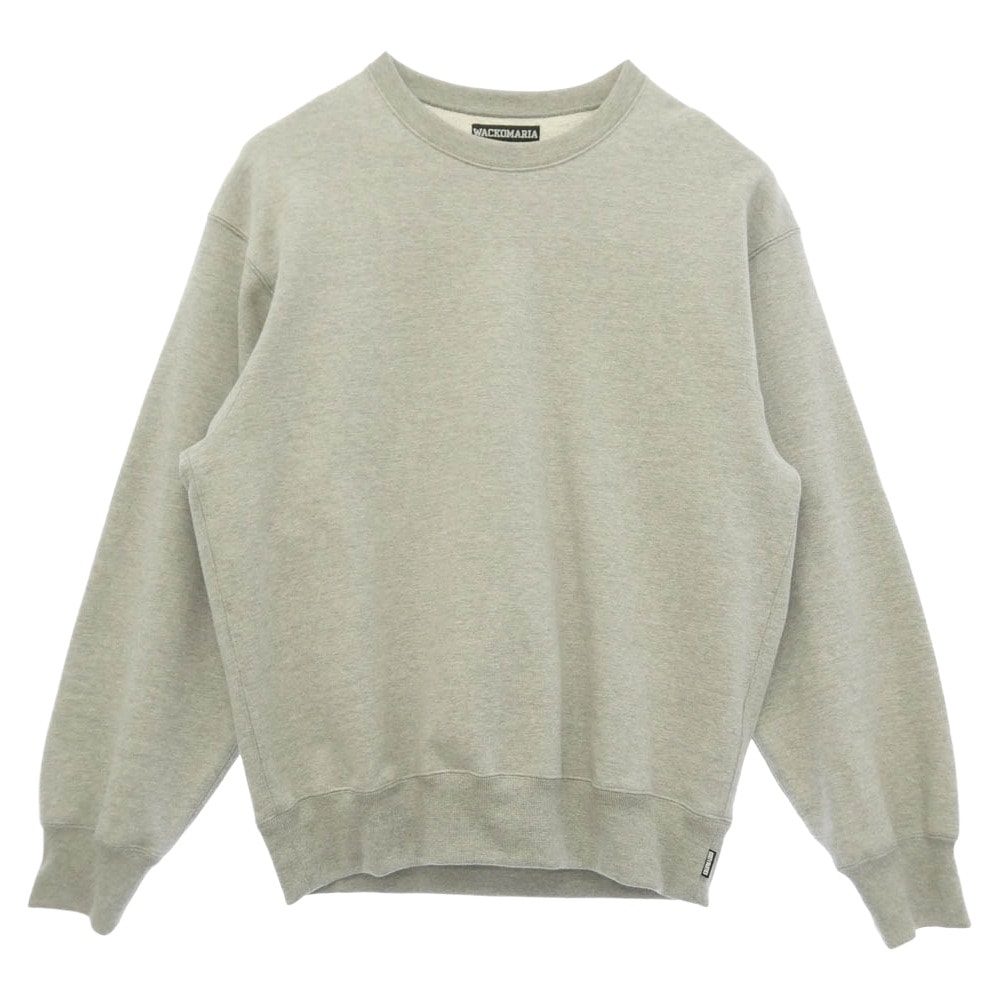 WACKO MARIA ワコマリア WOLF'S HEAD ウルフズヘッド 24aw WOLF'S HEAD  HEAVY WEIGHT SWEAT SHIRT ウルフズヘッド ヘビーウェイト スウェット グレー系 L【中古】