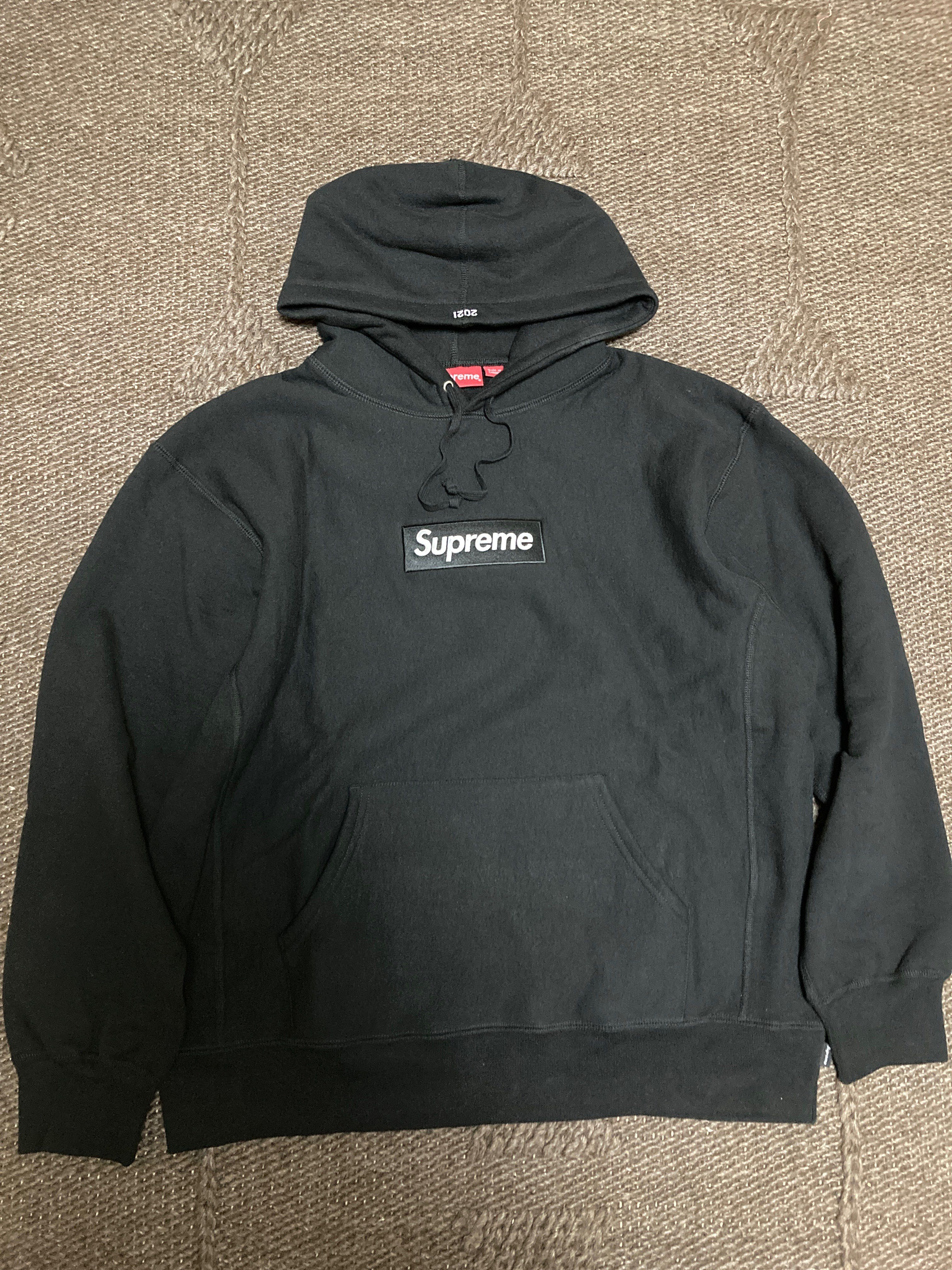 Supreme Box Logo Hooded Sweatshirt "Black" (21FW)
