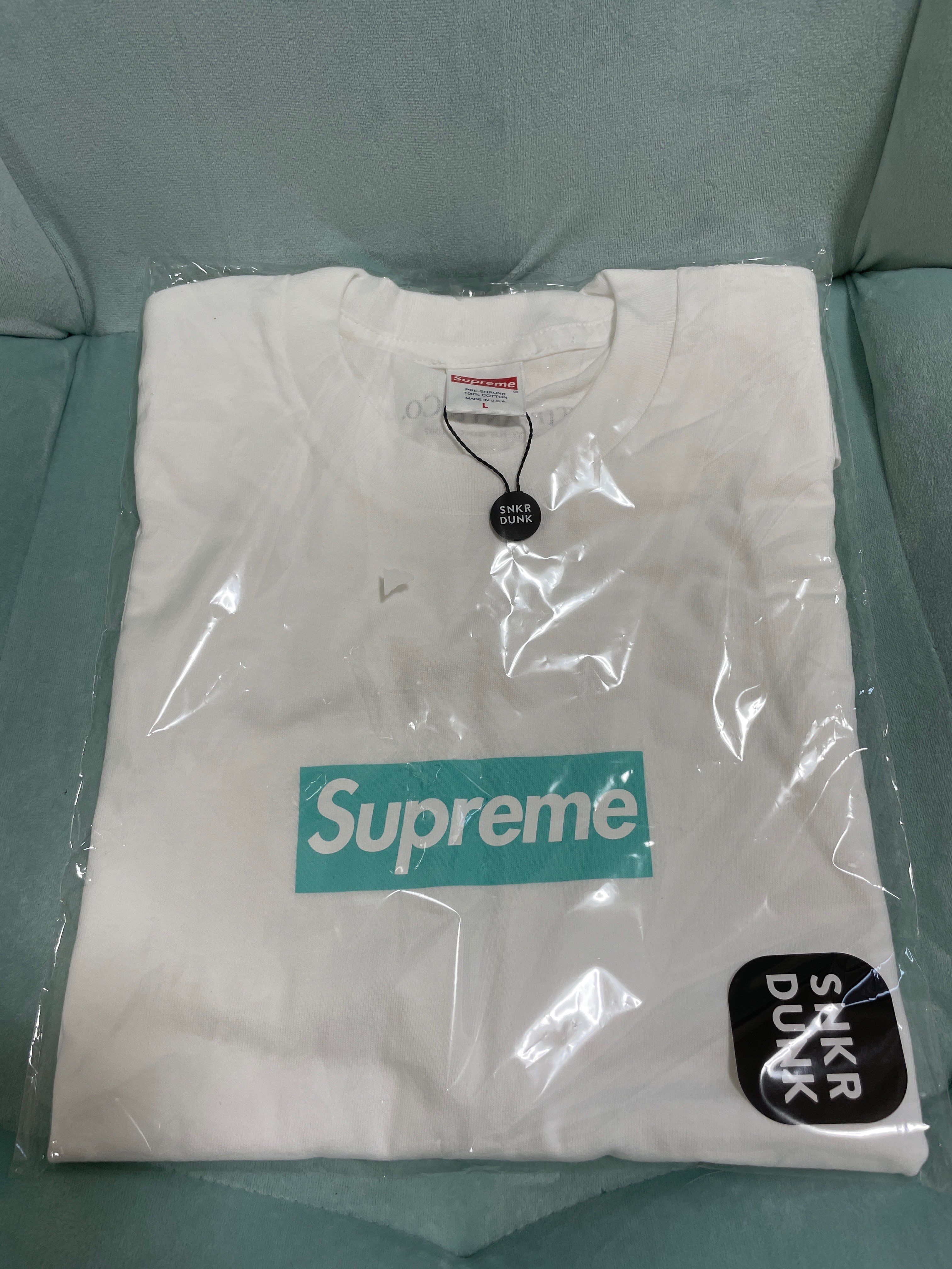 Supreme / Tiffany & Co. Box Logo Tee "White"