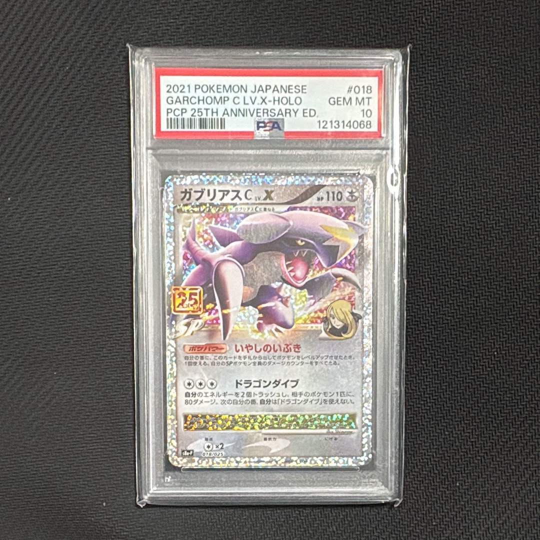 ガブリアスC LV.X: プロモ [S8a-P 018](プロモカードパック 25th ANNIVERSARY edition)