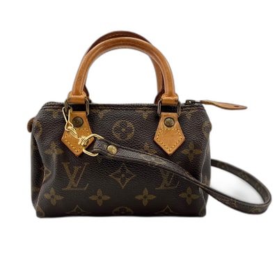 ヴィトン LV ミニ・スピーディ ショルダーバッグ【中古】