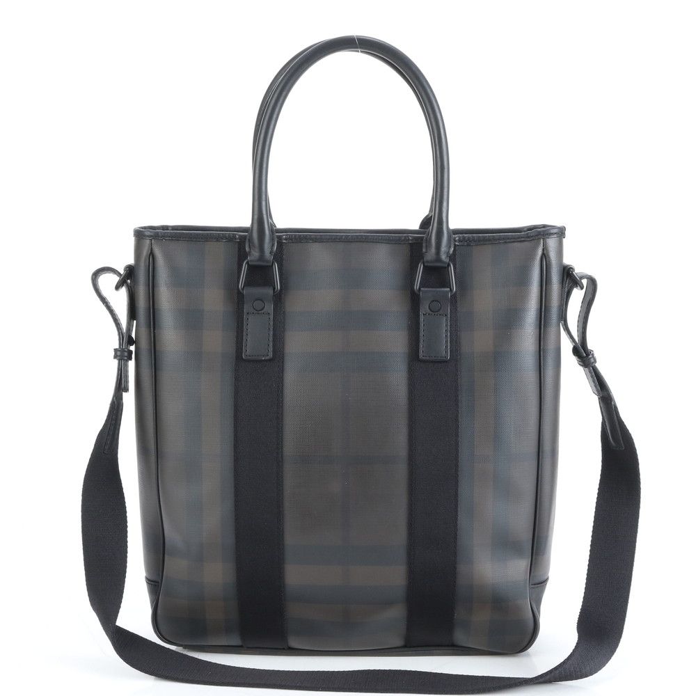 ■極美品 バーバリー チェックトート バッグ