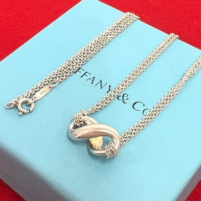 TIFFANY&Co. ティファニー インフィニティ ネックレス シルバー925 ネックレス シルバー
79634