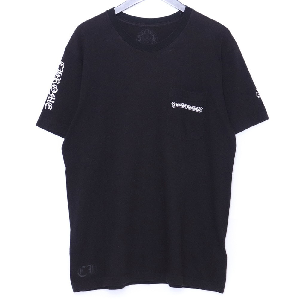 Chrome Hearts Cemetery Cross Back Print T-Shirt "Black"